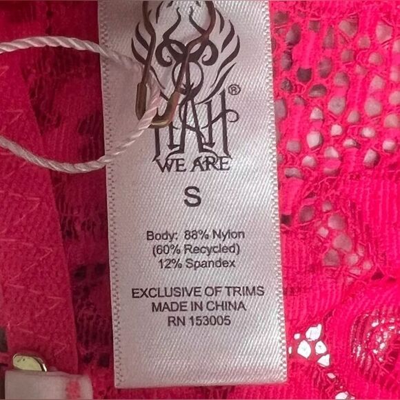 We are HAH Bust A Move Bustier in Lava - Picture 4 of 7